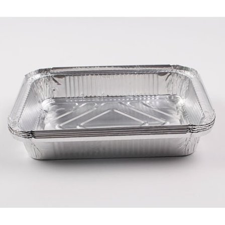 Kraftiga Droppbrickor för Grill för Mångsidig Matlagning, Engångs Fettuppsamlare Lättviktsfolieform, Aluminiumfolieformar med Värmeledningsförmåga