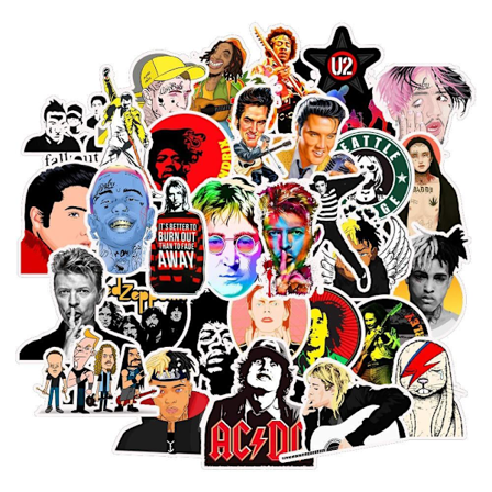 Pakke med Klistermærker - Rock