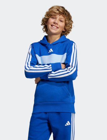 adidas Sportswear J 3S Tib Fl Hd - Blue - 152