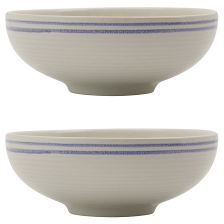 Nicolas vahé Bistro skål 2-pack, blå/vit' - 'Blå/hvit