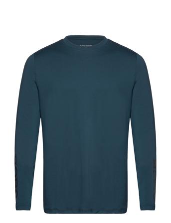 Borg Long Sleeve T-Shirt T-shirts Long-sleeved Blå Björn Borg*Betinget Tilbud