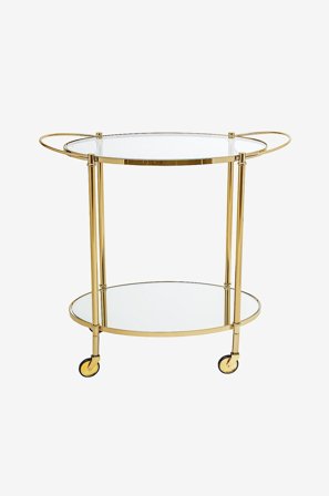 Bloomingville - Barvogn Gold - Guld - Serveringsvogne - Fra Homeroom