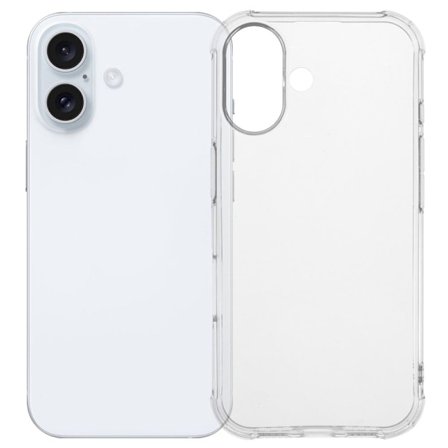 Erittäin ohut läpinäkyvä kotelo iPhone 16 Plus