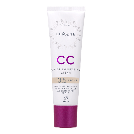 Lumene CC Color Correcting Cream SPF 20 Foundation Dam Beige 30ML