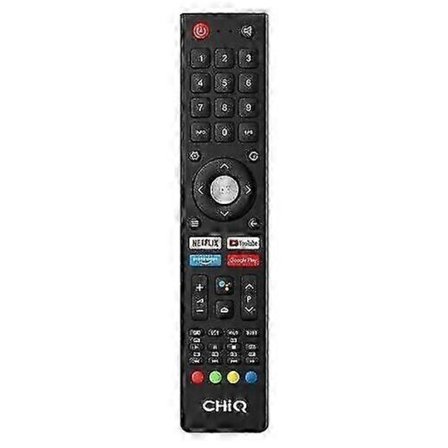 GCBLTV02ADBBT Fjärrkontroll för CHIQ Voice Bluetooth LCD-TV U55H7N