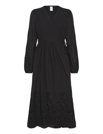YAS | Yasluma Ls Long Wrap Dress S. Noos | 38