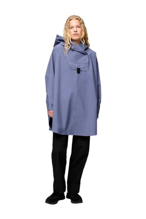 Bergen Poncho Night Shadow