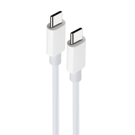 Maxlife USB-C Till USB-C Kabel 60W 2m MXUC-05 - Vit