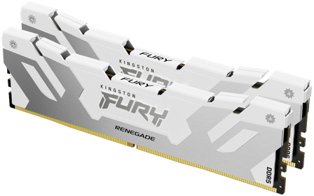 Kingston FURY Renegade - DDR5 - sett - 32 GB: 2 x 16 GB - DIMM 288-pin - 8000 MHz / PC5-64000 - ikke-bufret