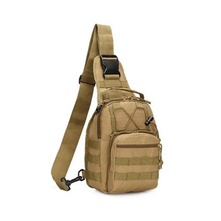 B14 Skulderpose Menn Utendørs Brystpose Vanntett Laderpose Kamuflasje Brystpose Jakttaske Mud Farge