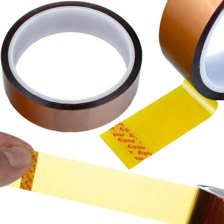 Kapton Tape 30Mm X 30M – Høj Varmebestandighed Op til 240°C | 0,05Mm Tykkelse | til Elektronikbeskyttelse