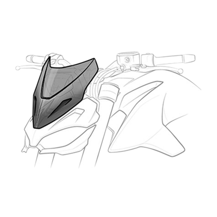 Puig Windschutzscheibe New Generation Sport - Yamaha MT-09 2021-2021