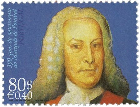 Portugal - Markisen af Pompal 300 år - Postfrisk frimærke