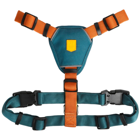 Woolly Wolf Color Block Harness M-L Lime Mix
