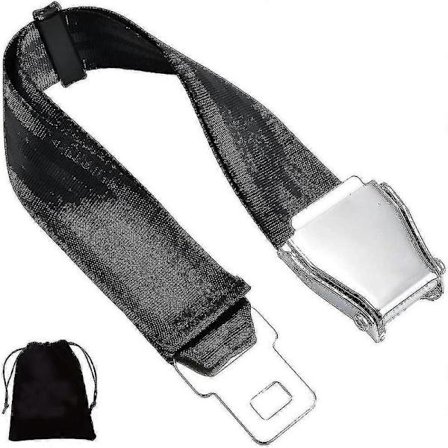 Flybelteforlenger E4-sertifisert, justerbar fra 15,2 cm til 81,3 cm