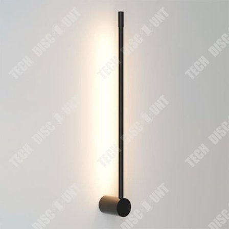 LED-vägglampa - TD - Lång - Modern - Svart - 6x60 CM