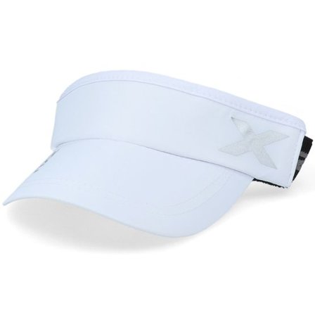 2XU - Vit visor Keps - Performance White/White Visor @ Hatstore