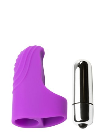 Baseks Baseks Powerful Finger Vibrator - Purple - ONE SIZE