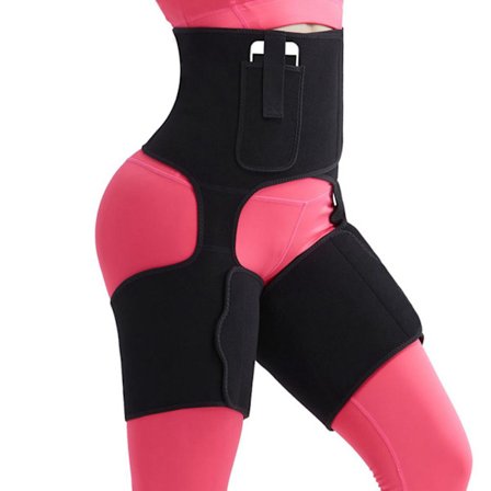 3 i 1 bastu midjetränare rumpa lyftare lår trimmer svett kroppsviktminskning bälten fitness svettbälte för kvinnor träning sport