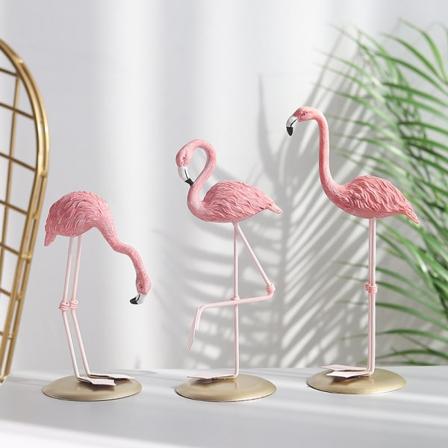 A-Creative Resin Crafts INS Flamingo Cartoon pendel til hjemmet