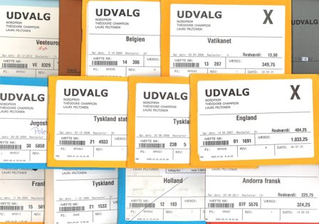 Europe - Dubletpakke med ufyldte udvalgshæfter - Postfrisk og/eller stemplet