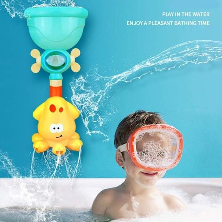 *Lasten kylpyammeen lelut Vesiputki Suihkupeli Pyörivä Nopeus ​​*