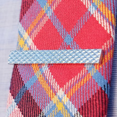 Piccolo fermacravatta argentato a quadri per uomini - Fermacravatta per cravatte strette