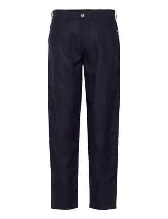 5 Pockets Pant Chinos Bukser Blå Emporio Armani*Betinget Tilbud