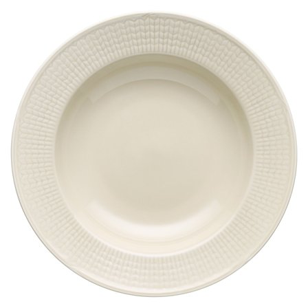 Rörstrand Swedish Grace dyb tallerken 25 cm, havre - Oat | KitchenOne