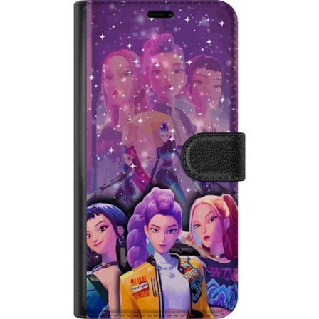 Kompatibel Tegnebogsetui til Xiaomi Xiaomi Redmi 14C Kpop Demon Jægere Zoey Mira Aya Frontline Stjerner Forenet Magi