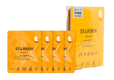 Starskin After Party 3+1 pack Ansiktsmask & peeling Unisex Orange 4 PCS