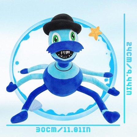 Poppy Playtime Daddy Long Legs, Huggy Wuggy bamse, Poppy Play