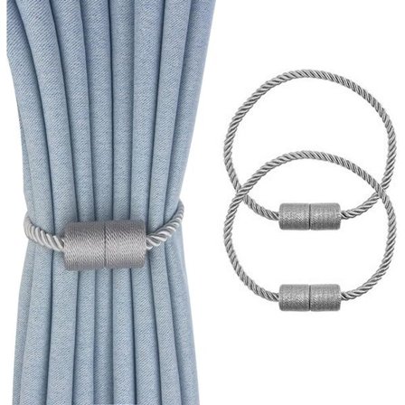 Gardinbånd 2 Stykker Gardinholder Krok Gardinholder Magnetisk Gardinsnor Dekorative Gardinklemmer Gardinholdere Gardinbånd Moderne