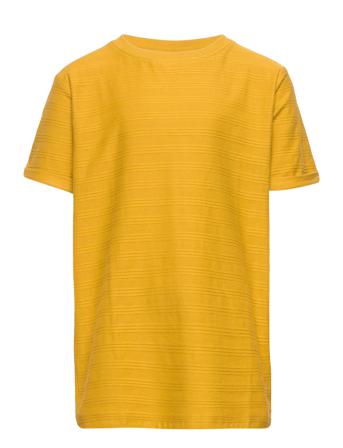 T-Shirt Ss T-shirt Gul En Fant
