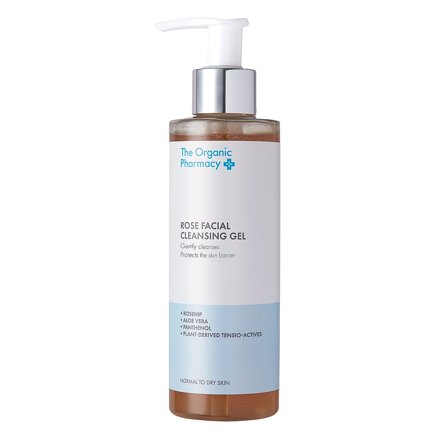 The Organic Pharmacy Rose Facial Cleansing Gel 200 ml, Skincare, Renseprodukter, Rens & Vask