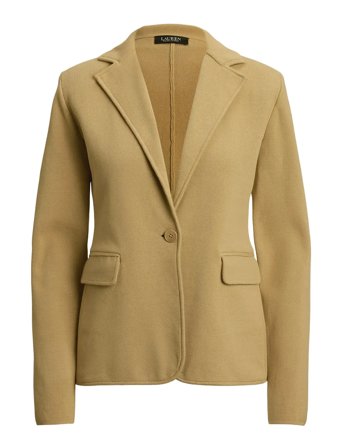 Lauren Ralph Lauren | Cotton-Blend Sweater Blazer | XS