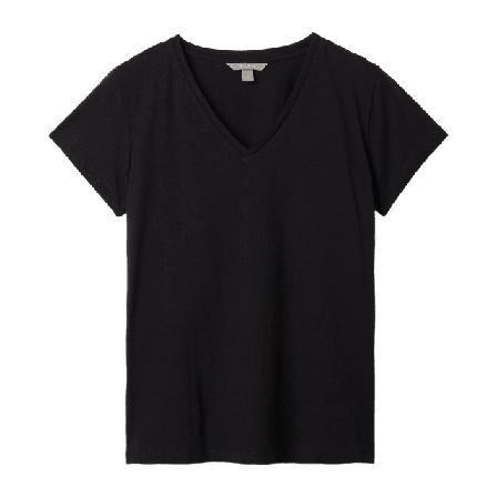 Å WOMAN V-ringad t-shirt LENA T-shirts & toppar Svart S
