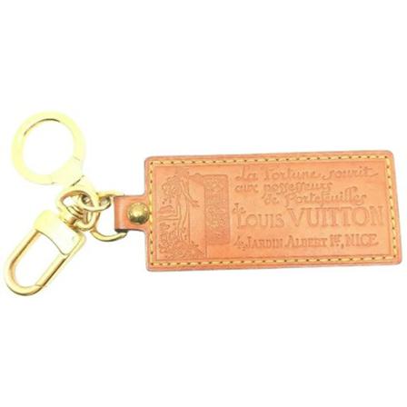 Louis Vuitton Vintage, Pre-owned Leather key-holders Bruin, Dames, Maat:ONE Size,leer
