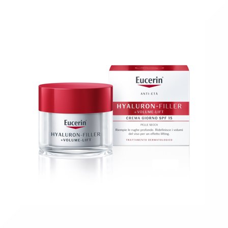 Eucerin Hyaluron-Filler+Volume-Lift Giorno crema antirughe Pelle