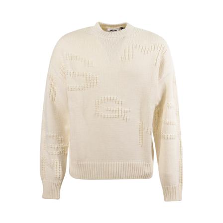 Msgm Sweatshirts Hvid, Herre