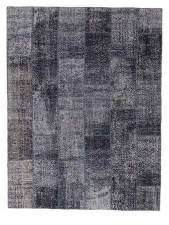 Anudada A Mano Patchwork Alfombra 180X235 De Lana