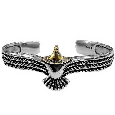 Viking Eagle Cuff Armbånd Valentinsdag Gave Til Kjæreste Justerbar