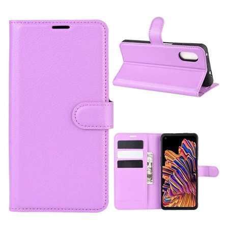 Classic Samsung Galaxy Xcover Pro Etui - Lilla