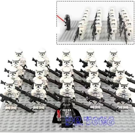 21 stk. Star Wars 322 Legion Clone Soldier Byggeklodser Miniature Samlede Legetøj til Børn