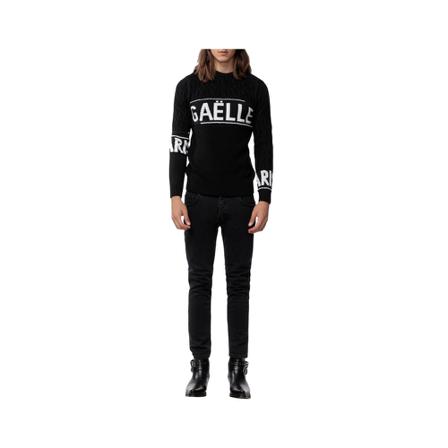 Gaëlle Paris Sweater Sort, Herre