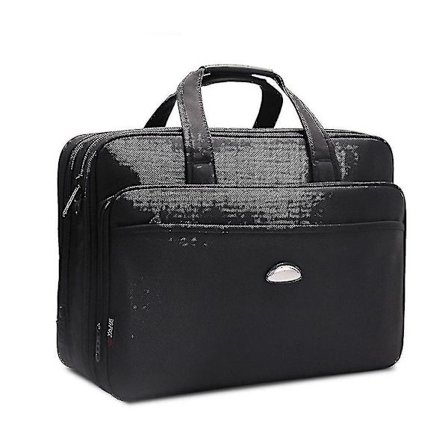 Herreveske Stor Kapasitet Mappe Oxford Skulder Bag Laptop Skulder Mappe