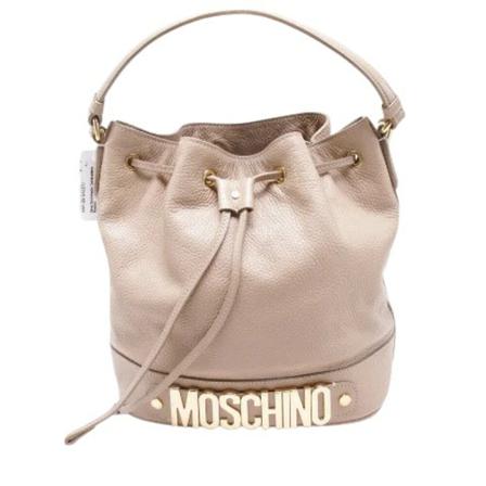 Moschino Pre-owned - Vintage Väskor - Beige - Dam - Storlek: One Size, Dam, Storlek: ONE SIZE