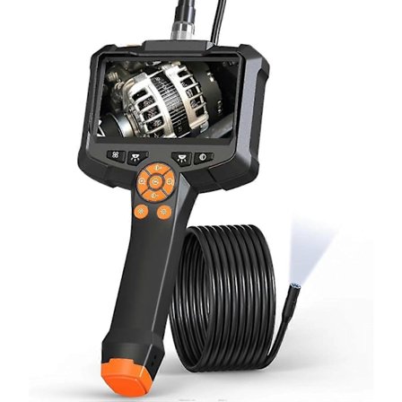 Endoskop Kamera, Inspektionskamera 4.3 Ips Skærm 1080p Hd Endoskop Kamera, Endoskop Kamera, Ip67 Vandtæt(1m)