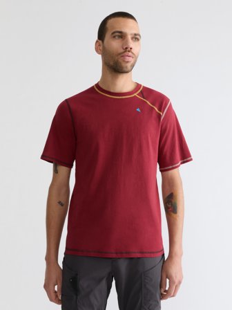 Klättermusen Torre SS Tee Men's's - Russet - Men's - XL