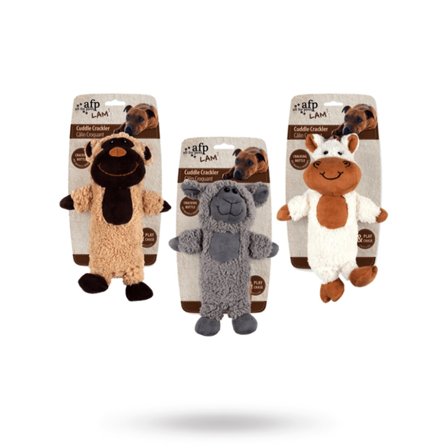 All For Paws Cuddle Crackler Dog Toy - Aktivitetsleker, Myke leketøy, Apportering, Tygg & Tøyleker på doggie.no